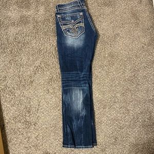 Rock revival men’s jeans, ESTEP straight fit 32 waist